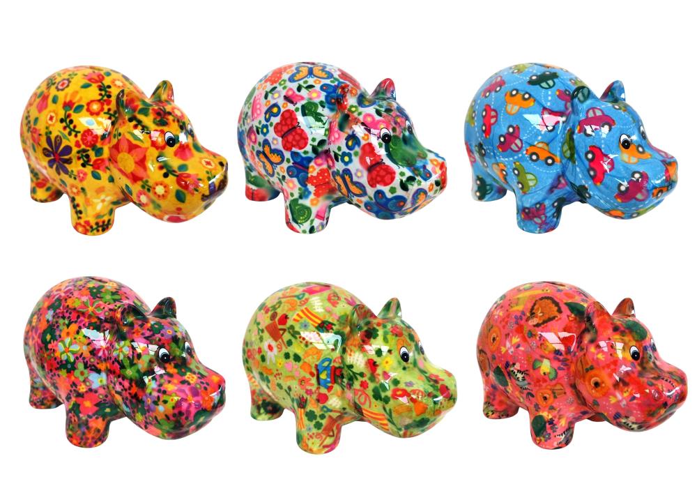 Pomme Pidou Spardose Nilpferde